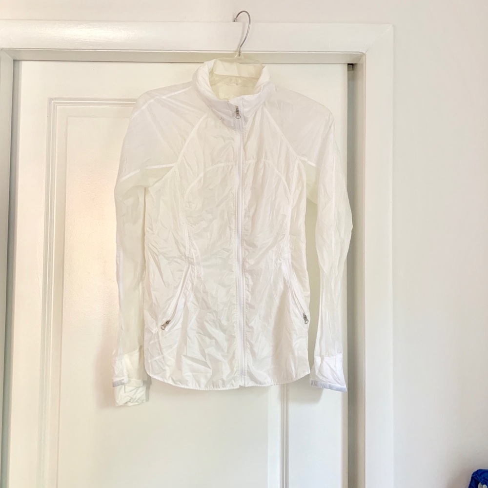 Lululemon sheer zip up jacket